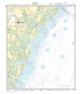 NOAA Chart 11509 Tybee Island to Doboy Sound