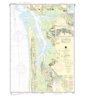 NOAA Chart 18504 Willapa Bay - Toke Pt.