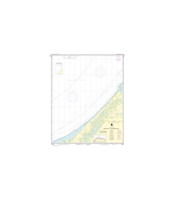NOAA Chart 16086 Nakotlek Pt. to Wainwright