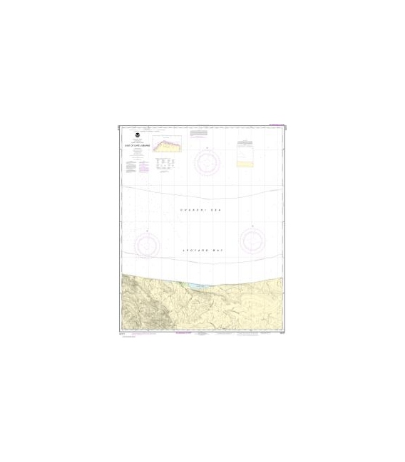 NOAA Chart 16121 East of Cape Lisburne