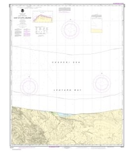 NOAA Chart 16121 East of Cape Lisburne