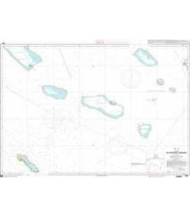 OceanGrafix French (SHOM) Nautical Chart 7261 De Fakarava à Makemo