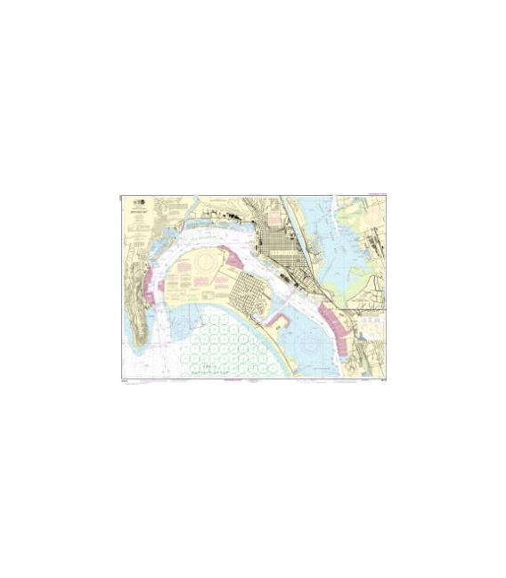NOAA Chart 18773 San Diego Bay