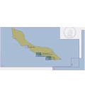 British Admiralty Nautical Chart 783: Curacao Sint Annabaai and Schottegat