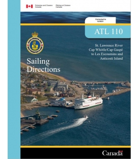 Canadian Sailing Directions St. Lawrence River, Cap Whittle/Cap Gaspé to Les Escoumins and Anticosti Island, 2021