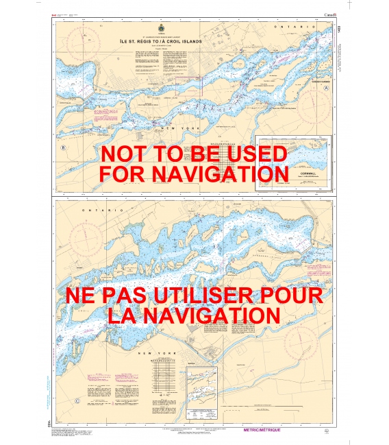 CHS 1433 Île St-Régis to Croil Islands
