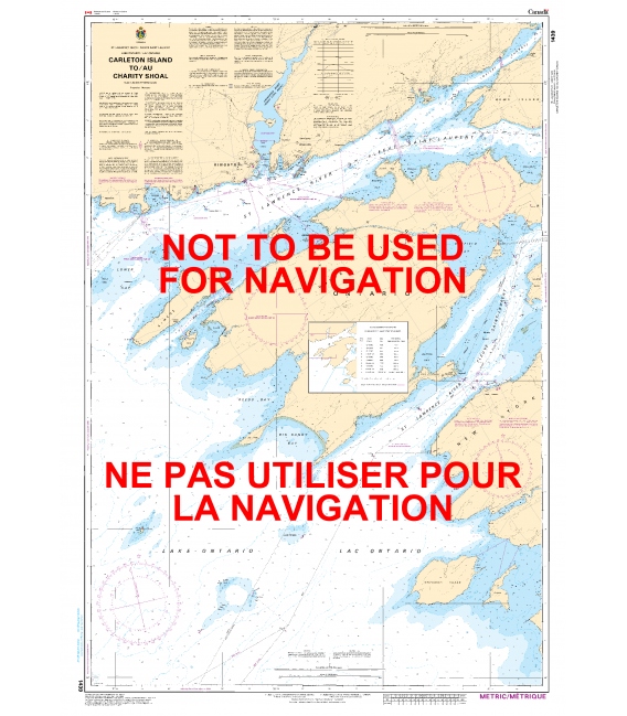 CHS 1439 Carleton Island to Charity Shoal