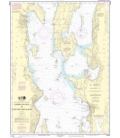 NOAA Chart 14782 Cumberland Head to Four Brothers Islands