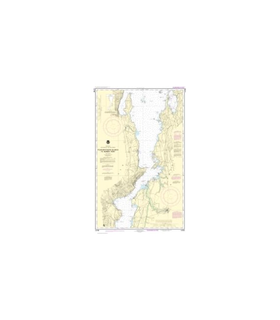 NOAA Chart 14783 Four Brothers Islands to Barber Point