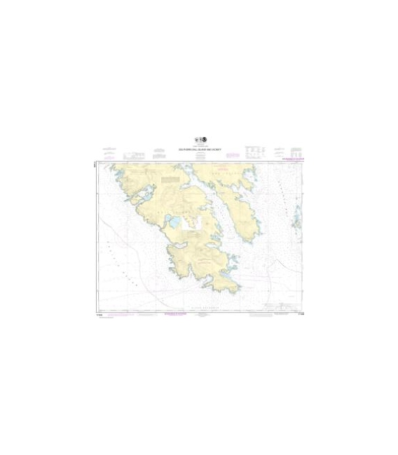 NOAA Chart 17409 Southern Dall Island and Vicinity
