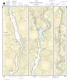 NOAA Chart 18553 Franklin D. Roosevelt Lake - Northern Part