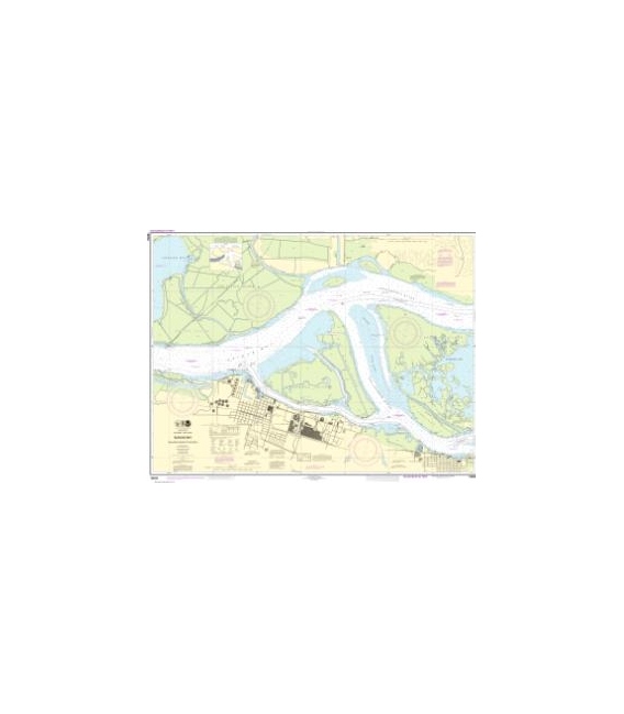 NOAA Chart 18659 Suisun Bay - Mallard Island to Antioch