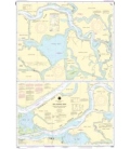 NOAA Chart 18660 San Joaquin River Stockton Deep Water Channel Antioch to Medford Island