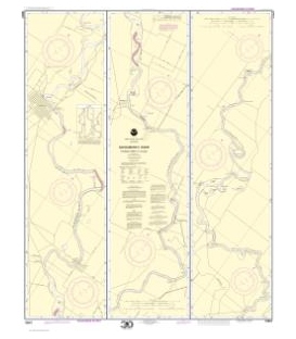 NOAA Chart 18667 Sacramento River Fourmile Bend to Colusa