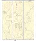 NOAA Chart 18667 Sacramento River Fourmile Bend to Colusa