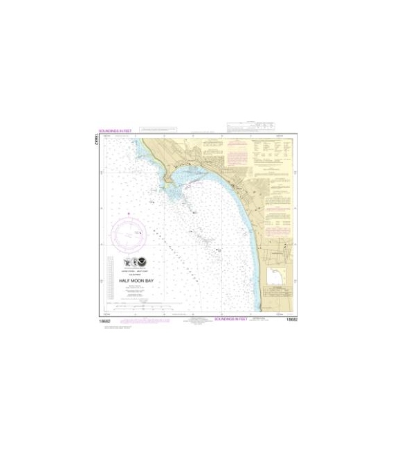 NOAA Chart 18682 Half Moon Bay