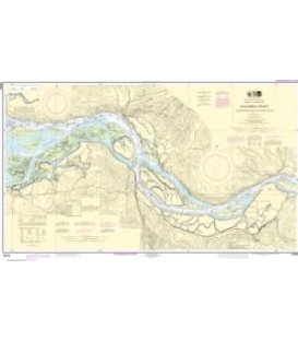 NOAA Chart 18523 Columbia River Harrington Point to Crims Island