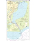 NOAA Chart 11342 Sabine Pass and Lake