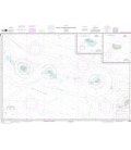 NOAA Chart 19016 Niihau to French Frigate Shoals - Necker Island - Nihoa