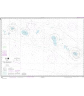 NOAA Chart 19019 French Frigate Shoals to Laysan Island