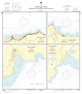 NOAA Chart 19322 Harbors and Landings on the Northeast and Southeast Coasts of Hawaii, Punaluu Harbor