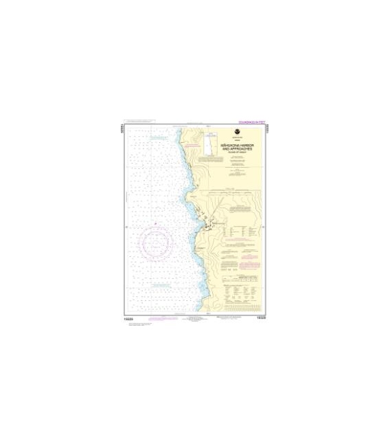 NOAA Chart 19329 MŠhukona Harbor and approaches Island of Hawaii