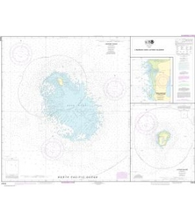 NOAA Chart 19442 Lisianski and Laysan Island - West Coast of Laysan Island