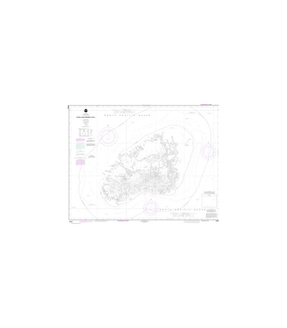 NOAA Chart 19461 Pearl and Hermes Atoll