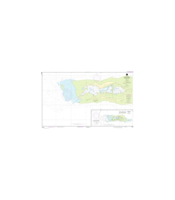 NOAA Chart 83157 Palmyra Atoll - Approaches to Palmyra Atoll