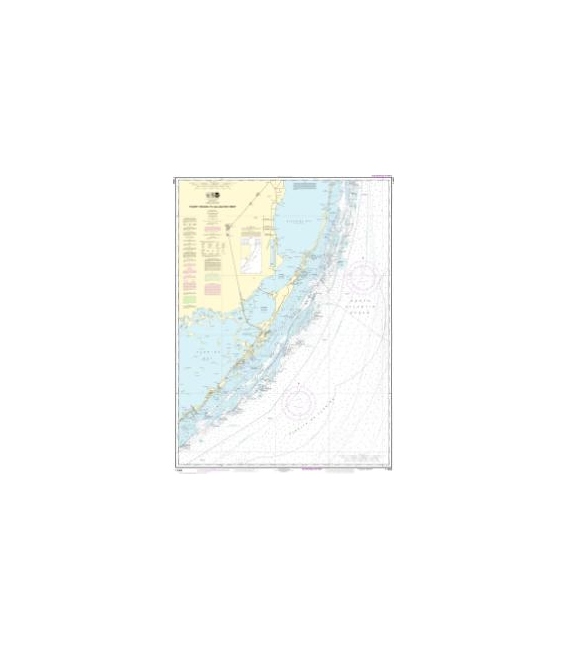 NOAA Chart 11462 Fowey Rocks to Alligator Reef