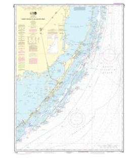 NOAA Chart 11462 Fowey Rocks to Alligator Reef