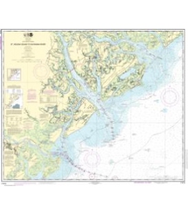 NOAA Chart 11513 St. Helena Sound to Savannah River