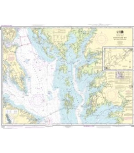 NOAA Chart 12230 Chesapeake Bay Smith Point to Cove Point