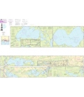 NOAA Chart 11348 Intracoastal Waterway Forked Island to Ellender, including the Mermantau River, Grand Lake and White Lake