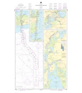 NOAA Chart 11339 Calcasieu River and Approaches
