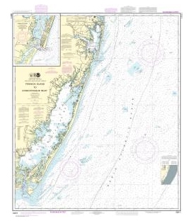 NOAA Chart 12211 Fenwick In to Chincoteague Inlet - Ocean City Inlet