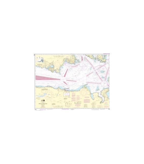 NOAA Chart 18465 Strait of Juan de Fuca -  Eastern Part