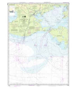 NOAA Chart 11349 Vermilion Bay and approaches