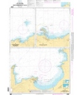 OceanGrafix French (SHOM) Nautical Chart 6980 LÎle-Rousse, SantAmbrogio et Calvi