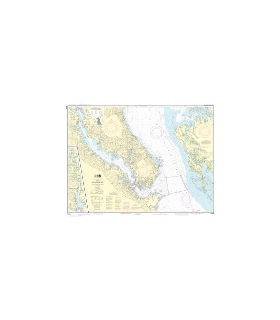 NOAA Chart 12264 Chesapeake Bay Patuxent River and Vicinity