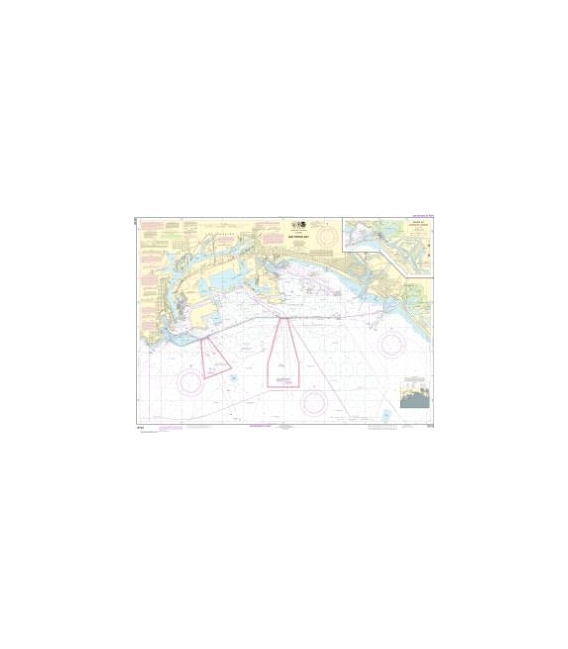 NOAA Chart 18749 San Pedro Bay - Anaheim Bay Huntington Harbor