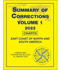 Summary of Corrections: Volume 1 - East Coast of North and South America, 2023