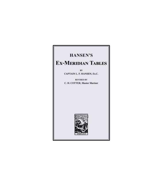 Hansens Improved Ex-Meridian Tables