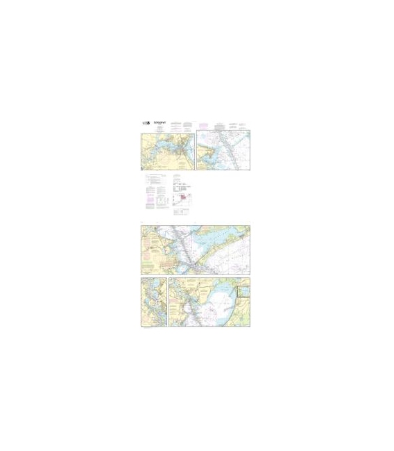 NOAA Chart 11326 Galveston Bay