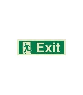 4375 Exit + Running man symbol on left
