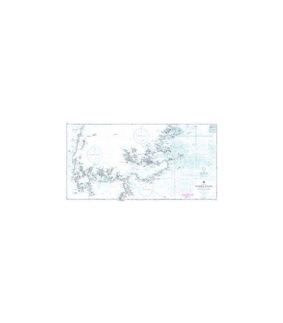 British Admiralty Nautical Chart 3665 Victoria Nyanza (Southern Portion)
