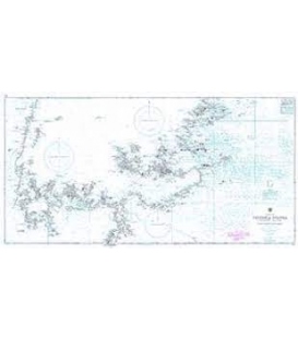 British Admiralty Nautical Chart 3665 Victoria Nyanza (Southern Portion)