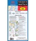 Maptech Waterproof Chart 34, Sandy Hook, NJ to Atlantic City, NJ, 5th Edition, 2021