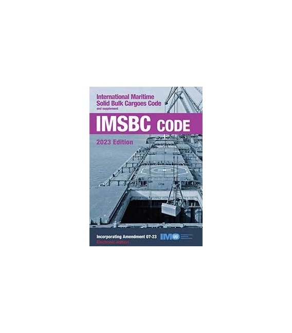 MO e-Reader KL260E IMSBC Code (incorporating Amdt. 07-23) and Supplement, 2023 Edition