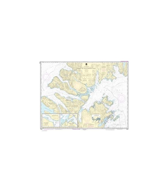 NOAA Chart 16594 Marmot Bay and Kupreanof Strait - Whale Passage - Ouzinkie Harbor